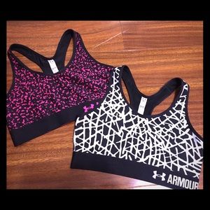 Under Armour sports bras - sold as a pair